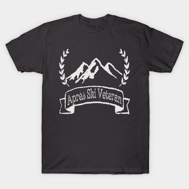 Apres Ski Veteran T-Shirt by SiGo